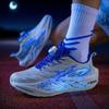 2025 Nuevos Zapatos para Correr de Moda Fluorescentes con Hebilla Giratoria para Pareja, Zapatos Deportivos Reales Explosivos con Placa de Carbono de Rebote Amortiguadores