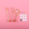 Produtos Yixing Molde de Resina DIY Molde de Bandeja de Três Camadas Quadrada em Forma de Onda Molde de Resina Bandeja Transfronteiriça