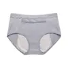 Vaya, estas son bragas sanitarias de algodón puro, a prueba de fugas, con refuerzo ancho, para la menstruación, talla grande, modelo 9038