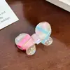 Estilo Coreano Estilo Lindo Pinza para el Cabello de Mariposa de Ácido Acético Pinza de Pato Diseño de Nicho Elegante Pinza Lateral para Flequillo con Diamantes