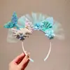 Accesorios para el Cabello con Borlas de Princesa Nuevos de Celebridad de Internet Douyin Accesorios de Hada Dinastía Han Diadema de Flor de Sirena Hada Mariposa