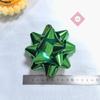 Flores Estrela Metálicas Puras de 1 polegada a 3 polegadas com Adesivo Atrás, Decoração de Natal Caixa de Presente, Flores Estrela Brilhantes