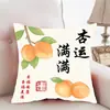 Manta de Peluche con Logo Manta de Aire Acondicionado Cojín Dos en Uno Funda de Cojín Almohada para Respaldo Almohada para Siesta Funda de Almohada Año Nuevo Año del Caballo