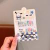 Pegatinas de uñas autoadhesivas impermeables con dibujos animados para niños, pegatinas para uñas de bebé, pegatinas lindas para uñas de niña pequeña