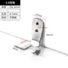 Ganchos Gruesos de Acero Inoxidable de Fábrica para Pared, Puerta de Armario y Baño, Ganchos para Colgar Ropa sin Taladro