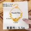 Collar Retro Dorado Arena Vietnamita Estilo Tendencia China Flor Incrustada Perla Sintética Pulsera Pendientes Anillo Método Antiguo Set de Cuatro Piezas de Boda