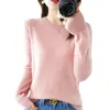 Conjunto de dos piezas Otoño e Invierno Suéter Pulóver para Mujer Cuello Redondo Tejido de Punto Holgado Color Sólido Manga Larga Talla Grande Capa Base Versátil