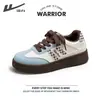 Tenis Warrior para mujer, nuevo modelo otoño 2026, lindos y modernos, de suela gruesa, que aumentan la altura, zapatos casuales, suela suave, antideslizantes, deportivos B