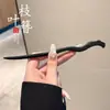 Novo grampo de cabelo preto de madeira estilo chinês estilo antigo para mulheres, novo modelo 2026, adequado para Hanfu e saias face de cavalo, grampo de cabelo, palito de cabelo, acessório de cabelo de madeira