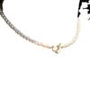 Accesorios DIY Plata esterlina S925 dulce versátil flor pequeña cierre de collar de perlas OT cadena para suéter pulsera con cuentas cierre plateado