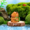 Populares Adornos de Nutria Marina y Capibara, Muñecos, Juguetes de Descompresión, Regalos de Cumpleaños para Niñas, Accesorios de Decoración para Micro-Paisajes