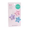 Pinza para el cabello infantil de dopamina, dulce, con forma de estrella, traje de clip, lindo, goteando, niña pequeña, flequillo, clip lateral