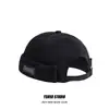 Estilo Japonês Retrô Tendência de Rua Chapéu de Hostel Sem Pompons Estilo Harajuku Moda Masculina e Feminina Yuppie Hip Hop Chapéu Personalizado de Pele de Melão