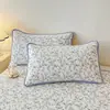 Conjunto de Capa de Cama de Algodão Lavado Modelo Novo 2026, Conjunto de Três Peças Acolchoado Tatami de Grau A para Maternidade e Bebê, Adequado para Todas as Estações