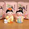 Dinastía Tang Dama Caja Sorpresa Adorno Estación de Trabajo Artefacto de Estabilidad Emocional Estilo Antiguo Shaanxi Xi'An Souvenirs y Regalos Culturales y Creativos
