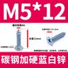 Tornillos Autorroscantes Phillips Cabeza Avellanada Zincado Azul-Blanco Templado Tornillos de Cabeza Plana Juego Completo Gb846 Sujetadores Accesorios Mayoreo