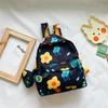 Nova Mochila Escolar Infantil Estilo Coreano Esportiva e de Lazer Campus Flor Graffiti Mochila para Mulheres Estilo Japonês Pequena Fresca Mochila para Mulheres
