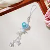 Modelo Nuevo Colgante de Corazón Campana de Flor Corazón Gordo de Colores UV Colgante para Llavero de Teléfono Decoración de Bolsa Colgante