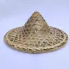 Materiais para pendurar tecelagem de bambu jardim de infância parque temporada de volta às aulas criação ambiental decoração sala de aula com hall corredor chapéu de bambu bambu