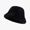 Chapéu de pescador coreano de inverno feminino com forro de lã espessado moda all-match novo de alta qualidade cor sólida simples chapéu quente