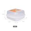 Fiambrera Calentable de Comida Importada Izumi, Fiambrera para Microondas con Drenaje para Tamales y Desayuno