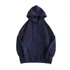 Sudadera con Forro Polar para Hombre, Talla Grande, Corte Holgado, Manga Caída, Unisex, Casual, Estilo Europeo y Americano