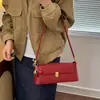 Bolsa Pequena de Axila Francesa de Luxo Leve Transfronteiriça Nova Moda Feminina Nicho Bolsa Baguete de Mão Bolsa de Ombro Único de Alta Qualidade Tendência