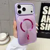 Nova Capa de Celular Magnética com Padrão CD Aplicável ao iPhone 17promax Skin-Feel à Prova de Queda Capa Protetora Apple 16 Em Estoque