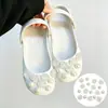 Venda Quente de Verão Crocs Charms Estilo Coreano Fivela de Sapato Laço Design DIY Versátil Charms de Sapato Dopamina Estilo Socialite