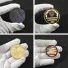Depósito de fábrica insignia de metal hecha broche Signet insignia llavero insignia escolar moneda conmemorativa