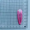 Acessórios de cabelo cor grampo de cabelo infantil cor de doce gota d'água BB clip grampo pequeno clip para franja borda clipes de produção diy material