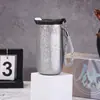 Taza de Café Recubierta de Titanio Transfronteriza, Termo de Aspecto Elegante, Taza Portátil para Exteriores Montada en Coche con Correa de Transporte, Taza de Agua para Regalo de Negocios, Personalizable