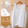 Chaleco de Algodón Puro Holgado para Mujeres de Mediana Edad y Mayores, Camiseta Interior de Algodón Puro para Abuela, Ropa Interior para Mamá, Sudadera para Personas Mayores, Estilo Delgado de Verano