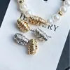 Nuevas cuentas espaciadoras estilo Barroco, cuentas personalizadas y de moda con hilo retorcido y agujero pasante para collares y accesorios de mano DIY, cuentas perforadas con forma de gota de agua