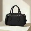 Bolso de Mano de Moda Simple de Gran Capacidad Estilo Coreano Versátil Boston Hombro Cruzado Bolso Bowling