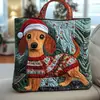 2026 Nova Série de Filhotes Transfronteiriça Estampa Digital Bolsa Tote Acolchoada de Ombro Fashion