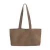 Bolso de Lona Vintage Nuevo Otoño 2026, Bolso de Hombro de Gran Capacidad para el Trabajo, Bolso de Mano Simple, Moderno y Único