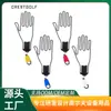 Estante para guantes de golf de alta calidad para evitar la deformación de los guantes, soporte para guantes de secado rápido, soporte para guantes