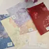 Saco de Presente Estilo Chinês Papel Especial Caixa de Doces para Casamento Flores Desabrochando Caixa de Presente Rica Embalagem de Flores Papel de Arte Papel Artesanal