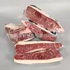 Fábrica Australiana 558 Angus M5M3 Cubierta de Carne de Cadera y Cintura Alimentado con Grano Solomillo Pequeño Corte Original Bistec de Copos Bistec de Cola Congelada