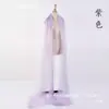 Hanfu Sueño en el Pabellón Rojo Chal de Danza Clásica 4m Traje de Danza Cinta de Malla Velo de Danza