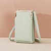 Bolso para teléfono móvil estilo coreano, bandolera con hebilla de cierre, multifuncional, para mujer, 2022