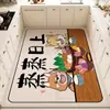 Tapete Especial para Piso de Cozinha Impermeável de PVC Lavável Resistente a Manchas Sem Lavagem Antiderrapante e à Prova de Óleo Cobertura Total Grande Área