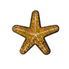 Parche de Tela Bordado con Lentejuelas Estrella de Mar Concha Personalizado Sello Bordado con Lentejuelas Hecho a Medida Parche Bordado por Computadora Personalizado Bordar