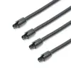 Tubo gooseneck de suporte metálico de forma fixa universal feito sob medida, mangueira flexível gooseneck preta 360 graus Mangueira flexível personalizada