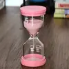 Reloj de Arena Creativo para Niños Estudiantes Gestión del Tiempo de Estudio 20/30/60 Minutos Botella de Arena Movediza Adorno Regalo
