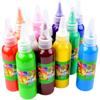 Tinta para dedo infantil, 12 cores, terno para jardim de infância, 60ml, lavável, pintura de bebê, grafite, aquarela