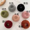 Ferramenta de Modelagem de Cabelo Ninho de Pássaro para Rabos de Cavalo Altos e Coques, Presilha de Anel de Cabelo Ninho de Pássaro Aveludada, Acessório de Modelagem de Cabelo