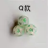 Dados de constelación de 20 mm dados de número de constelación de 12 caras juego de tres piezas dados de las doce constelaciones dados de la suerte en stock