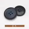 Botones de alta gama de cuatro ojales y borde ancho para camisas, blazers, pantalones, ropa y abrigos
